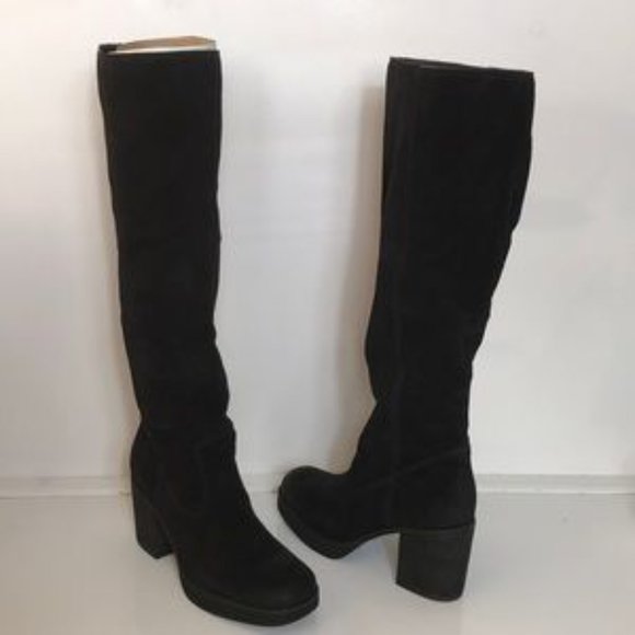 Zodiac Pauma Suede Tall Shaft Pull-On Boots - Picture 5 of 10